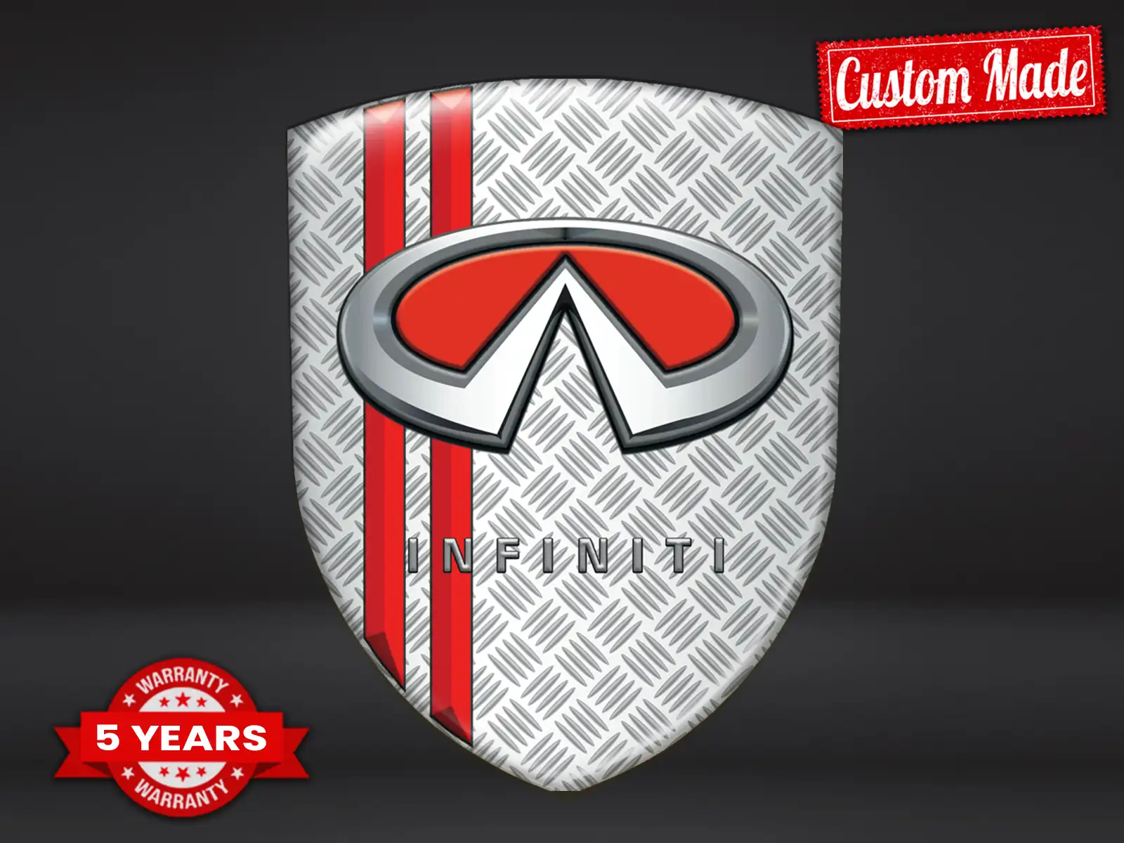 Infiniti Emblemas Relieve Auto Pro Máximo Resistente Chic